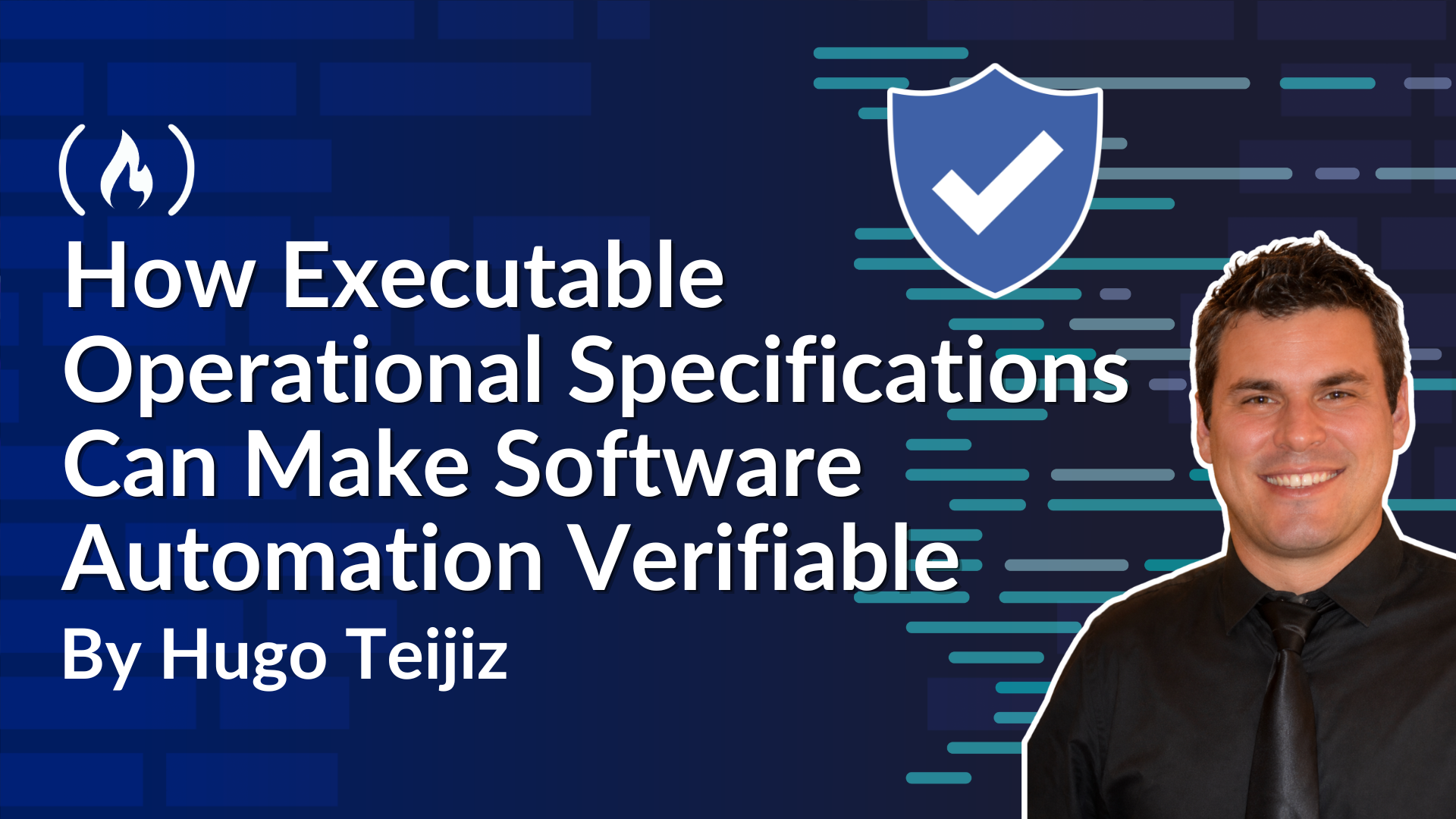 
                     How Executable Operational Specifications Can Make Software Automation Verifiable 
                